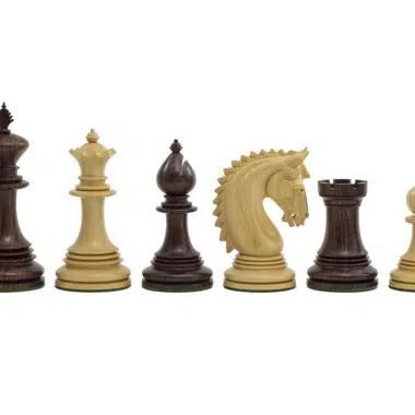 Jeu d'Echecs Lemington en Bois de Rose