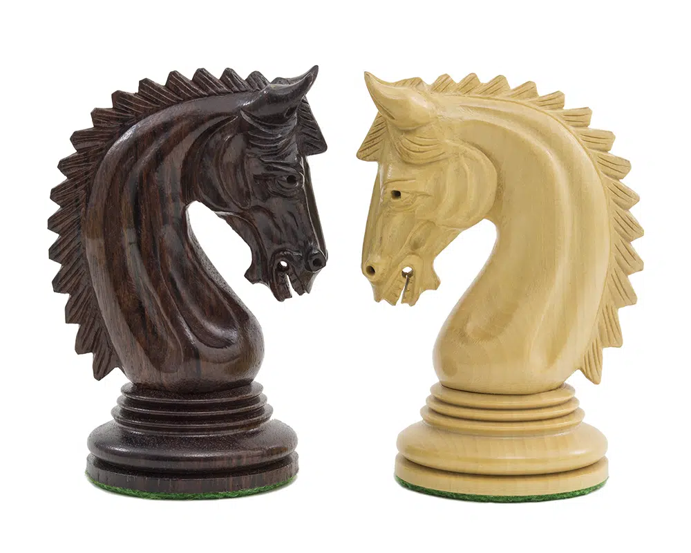 Jeu d'Echecs Lemington en Bois de Rose
