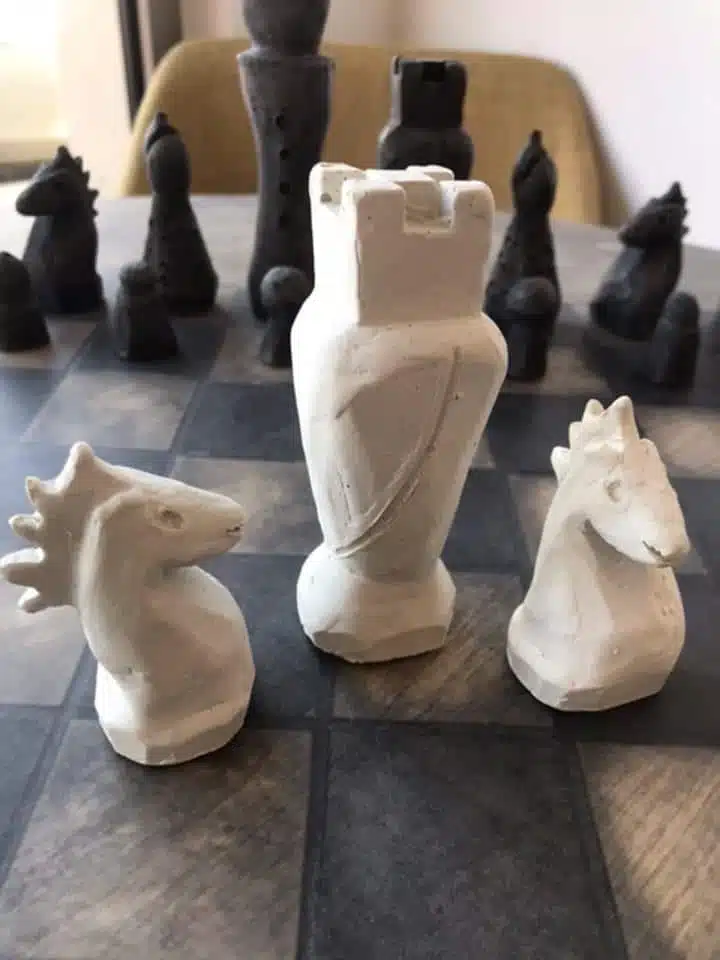 Table d'Echecs Design et Pièces d'Echecs Moderne – Image 10