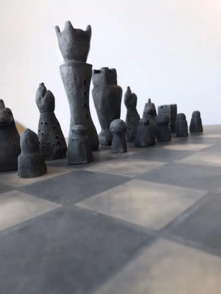 Table d'Echecs Design et Pièces d'Echecs Moderne – Image 13