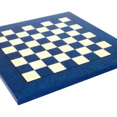 Ensemble Egypte III Echiquier en Bois d'Erable & Jeu d'Echecs en Métal Massif Peint à la Man – Image 11