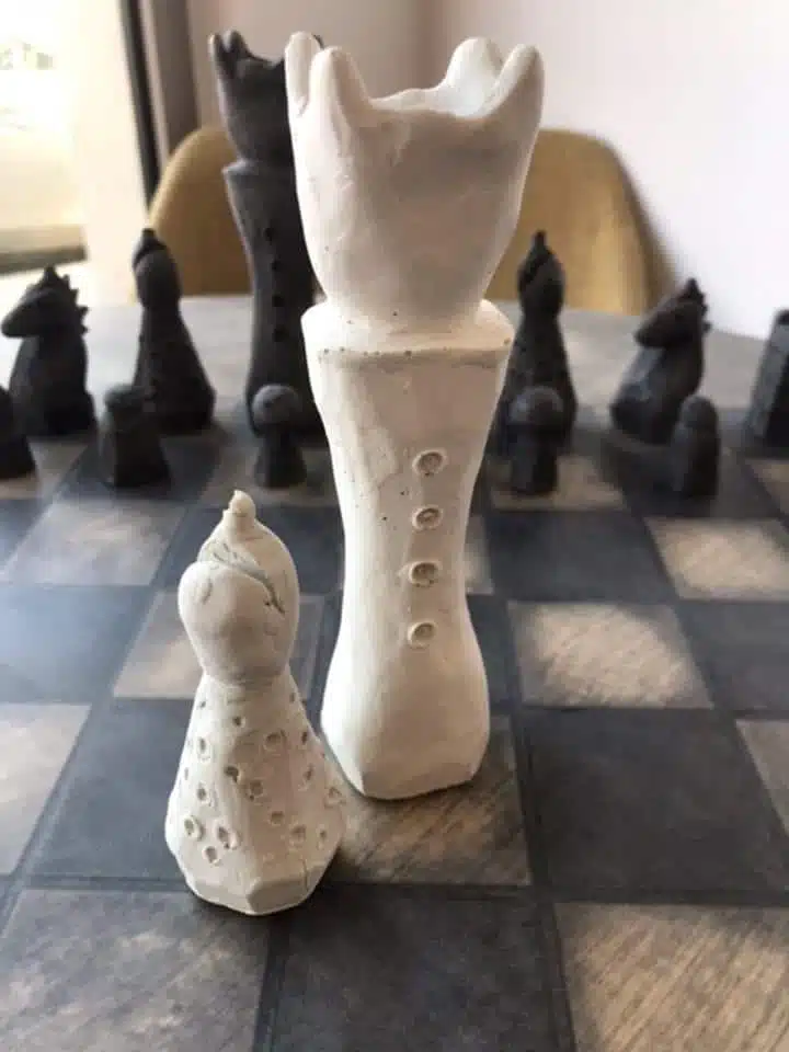 Table d'Echecs Design et Pièces d'Echecs Moderne – Image 9