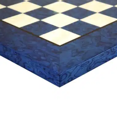 Ensemble Egypte III Echiquier en Bois d'Erable & Jeu d'Echecs en Métal Massif Peint à la Man – Image 12