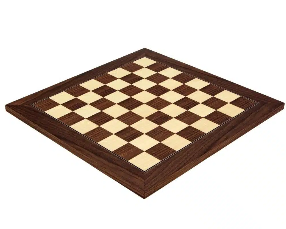 Ensemble French Knight III Echiquier en Bois de Rose et d'Erable & Pièces d'Echecs en Bois de Rose – Image 8