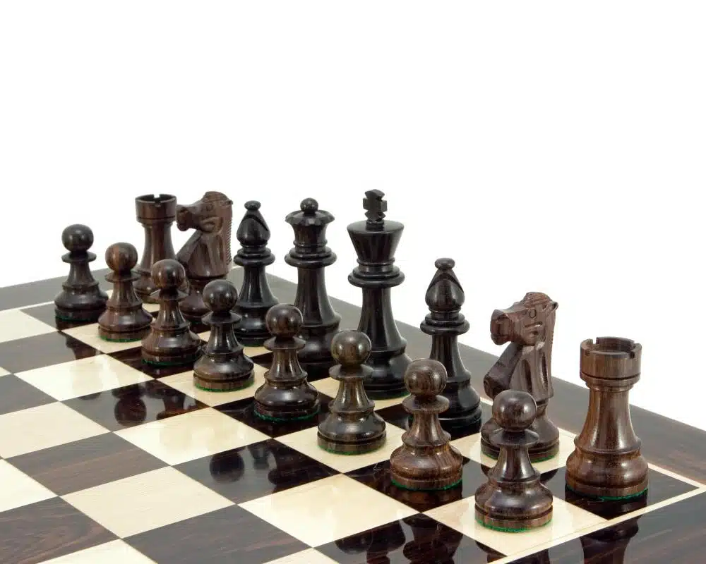 Jeu d'Echecs Staunton "Chevalier" en Bois de Rose – Image 7