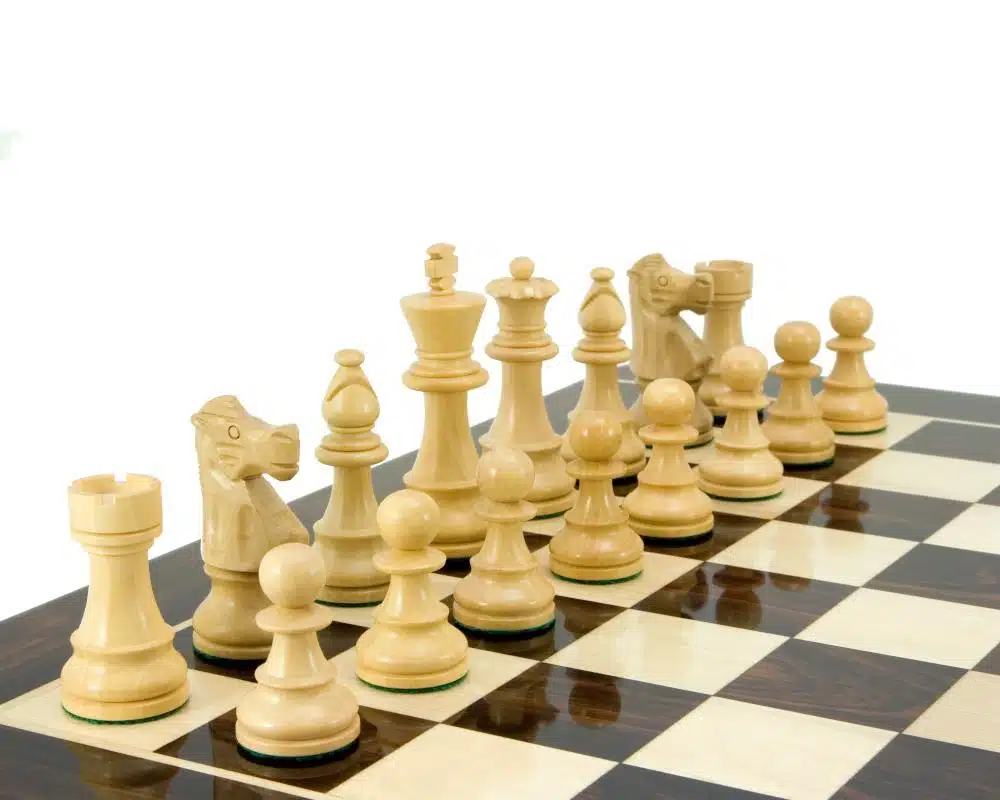 Jeu d'Echecs Staunton "Chevalier" en Bois de Rose – Image 6