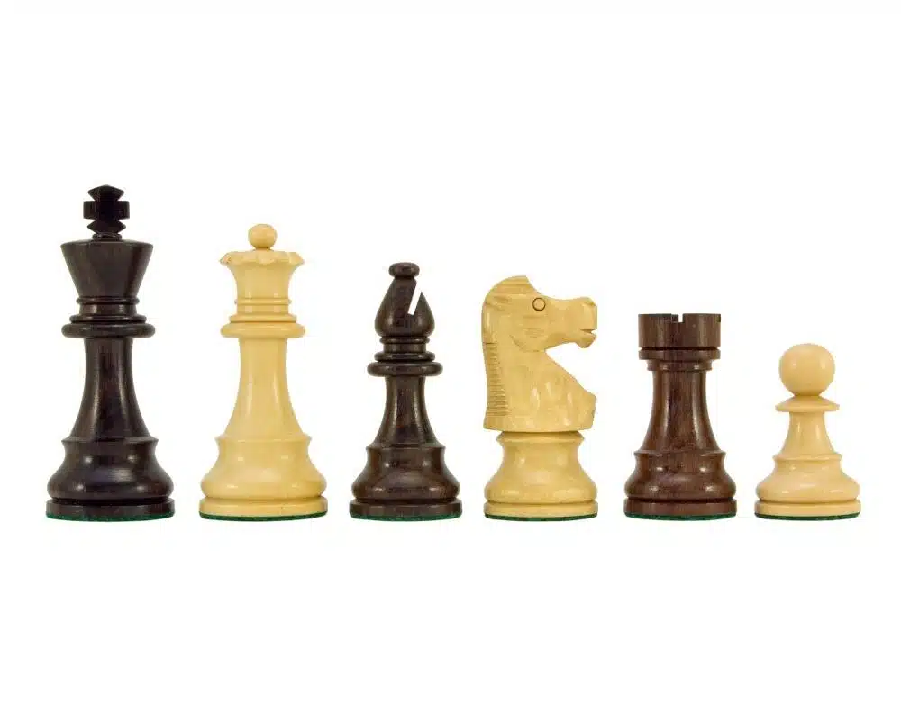 Jeu d'Echecs Staunton "Chevalier" en Bois de Rose