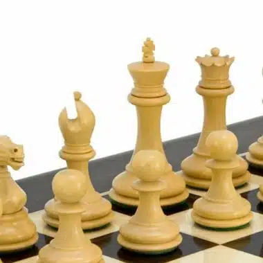 Jeu d'Echecs "Souverain II" en Bois d'Ebène – Image 4