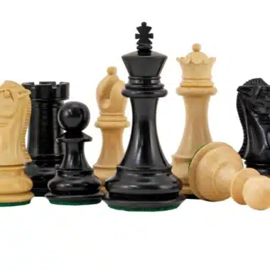 Jeu d'Echecs Highclere en Bois d'Ebène – Image 2