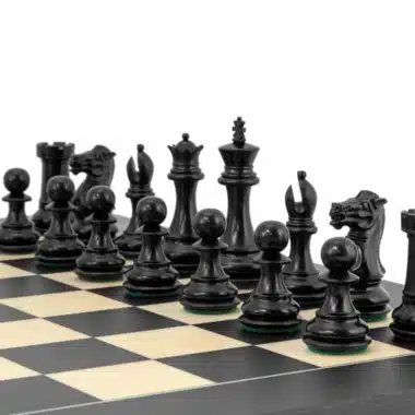 Jeu d'Echecs Highclere en Bois d'Ebène – Image 3