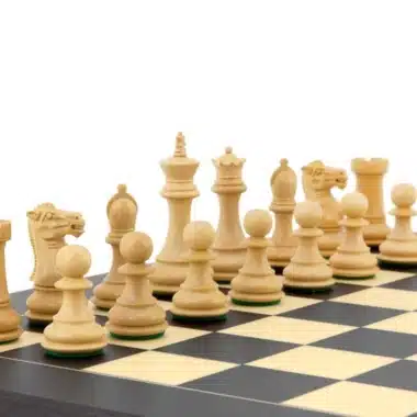 Jeu d'Echecs Highclere en Bois d'Ebène – Image 4
