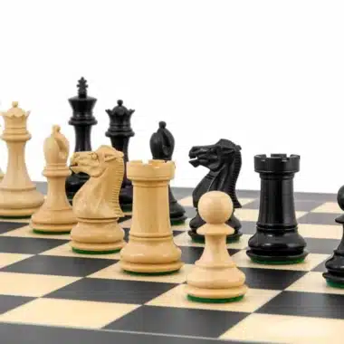 Jeu d'Echecs Highclere en Bois d'Ebène – Image 5