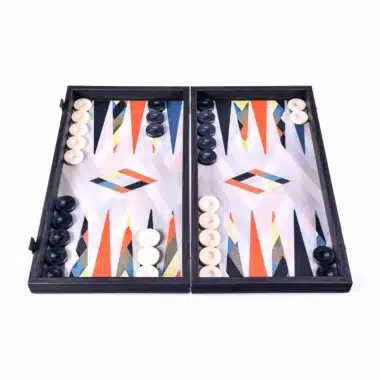 Alternative view of Backgammon Multicouleur Abstrait