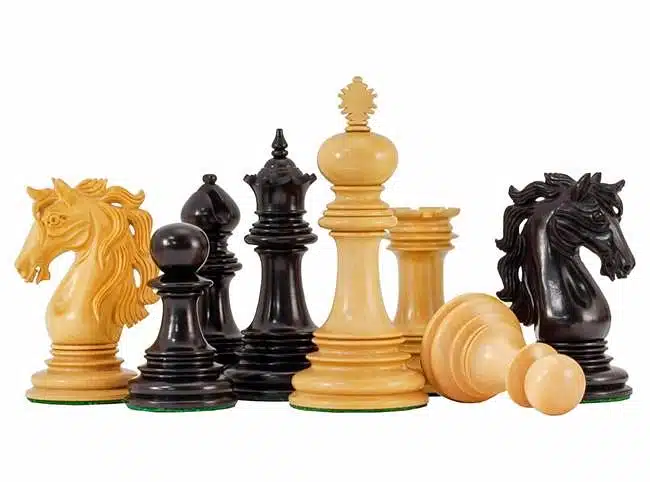 Jeu d'Echecs "Constantine" en Bois d'Ebène