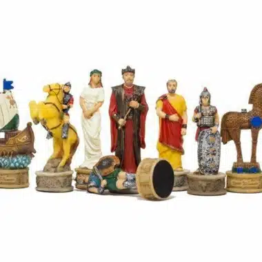 Jeu d'Echecs en Résine 