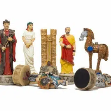 Jeu d'Echecs en Résine 
