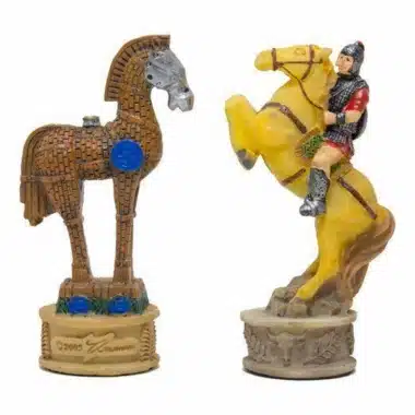 Jeu d'Echecs en Résine 