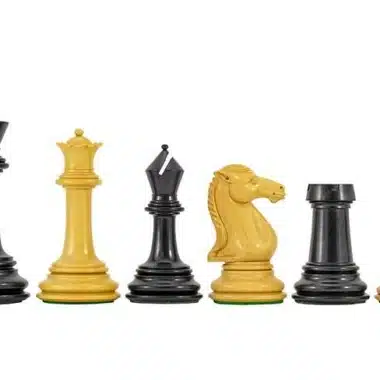 Jeu d'Echecs "Parthenon" en Bois d'Ebène et Buis