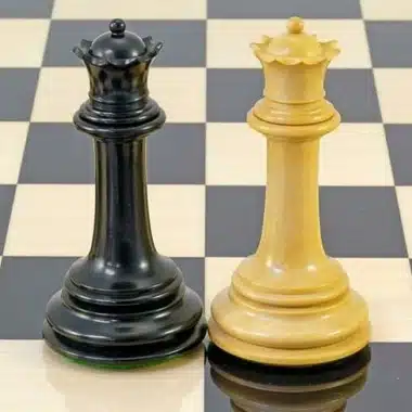 Jeu d'Echecs "Parthenon" en Bois d'Ebène et Buis – Image 6