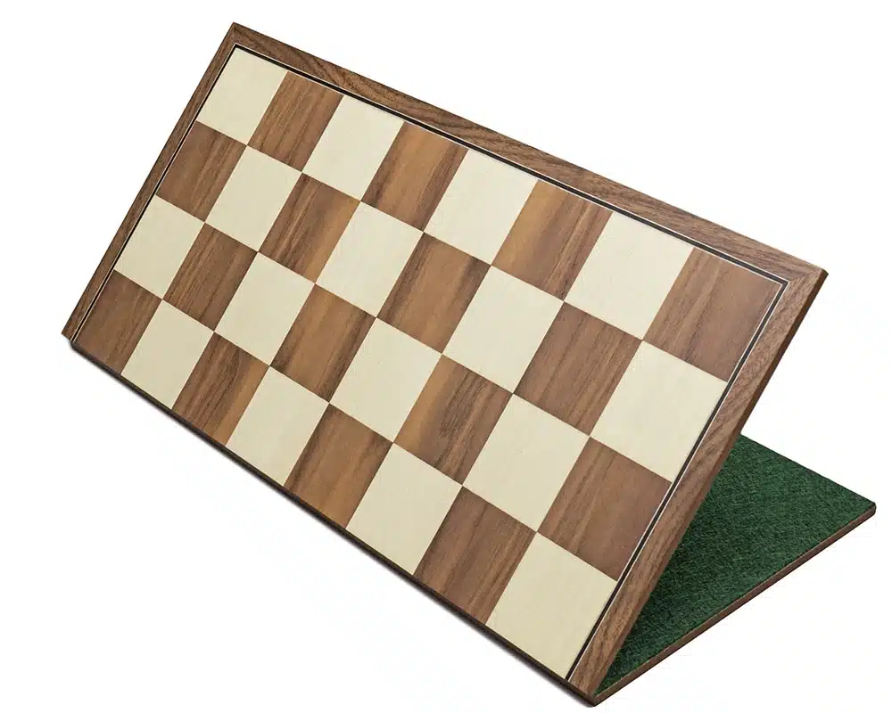 Échiquier pliable en Bois de Noyer et d'Érable