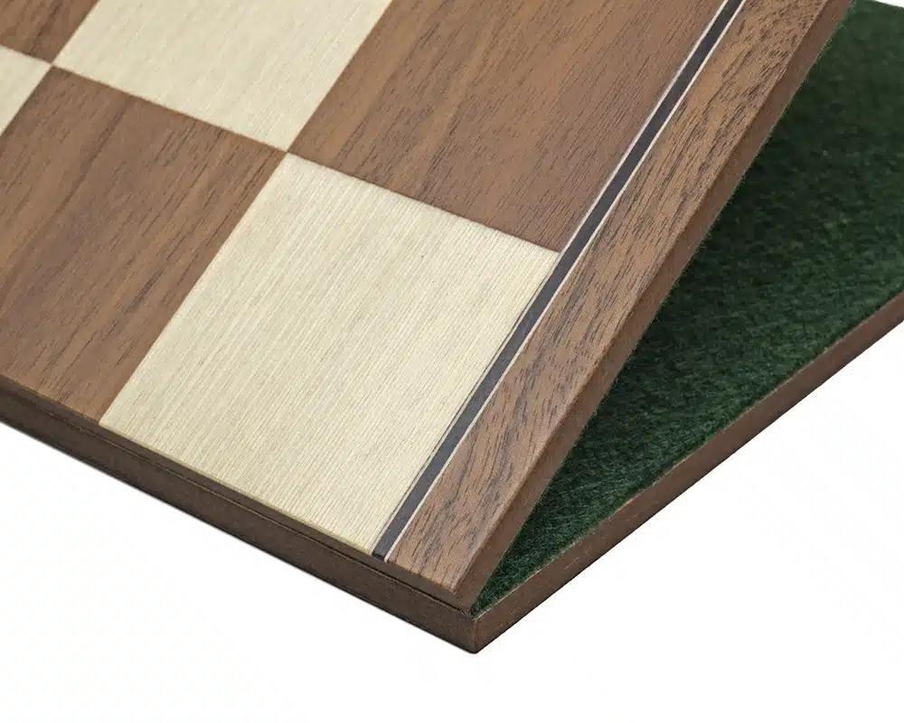 Échiquier pliable en Bois de Noyer et d'Érable