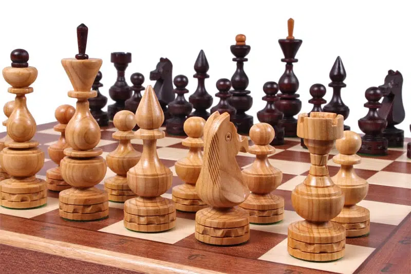 Grand Jeu d'Echecs Pliable avec Rangement – Image 5