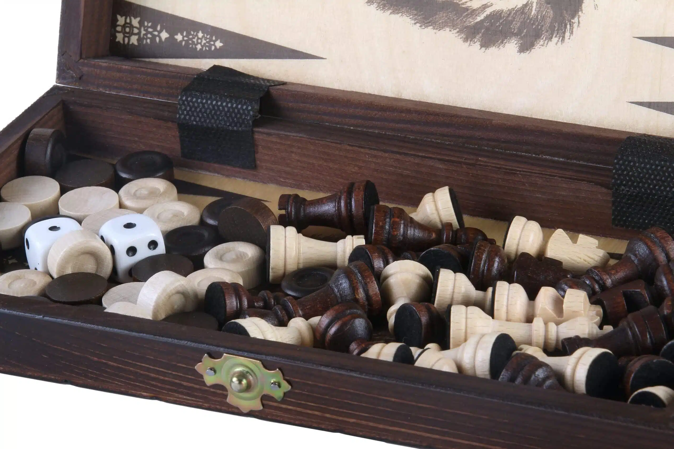 Petit Jeu d'Eches en Bois de Voyage – Image 3