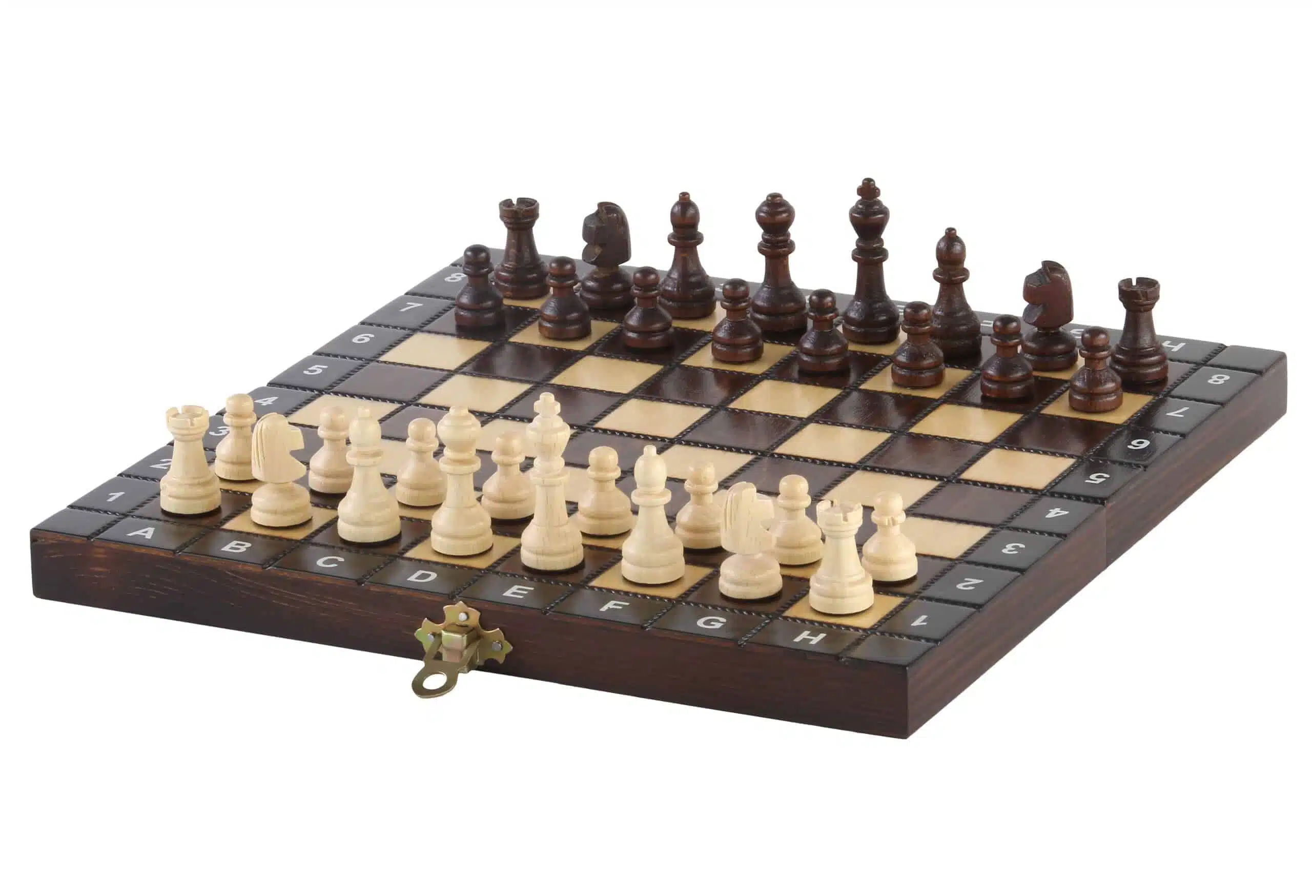 Petit Jeu d'Eches en Bois de Voyage
