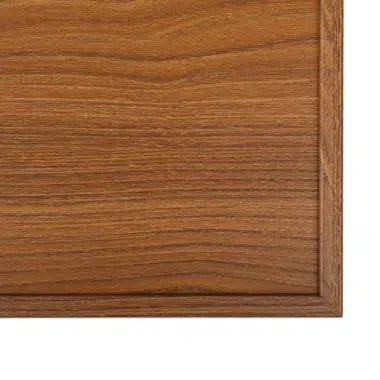 Backgammon Réplique Bois Chêne-Noyer avec Racks Latéraux
