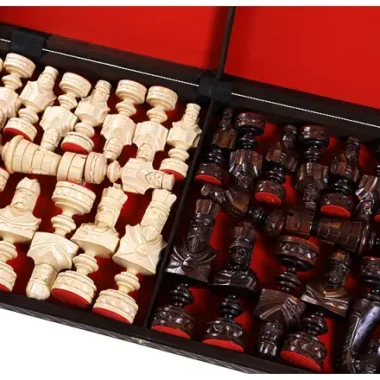 Jeu d’Echecs Geant en Bois 