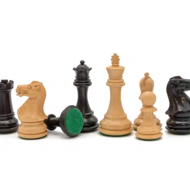 Ensemble d’échecs de compétition Staunton de luxe avec coffret